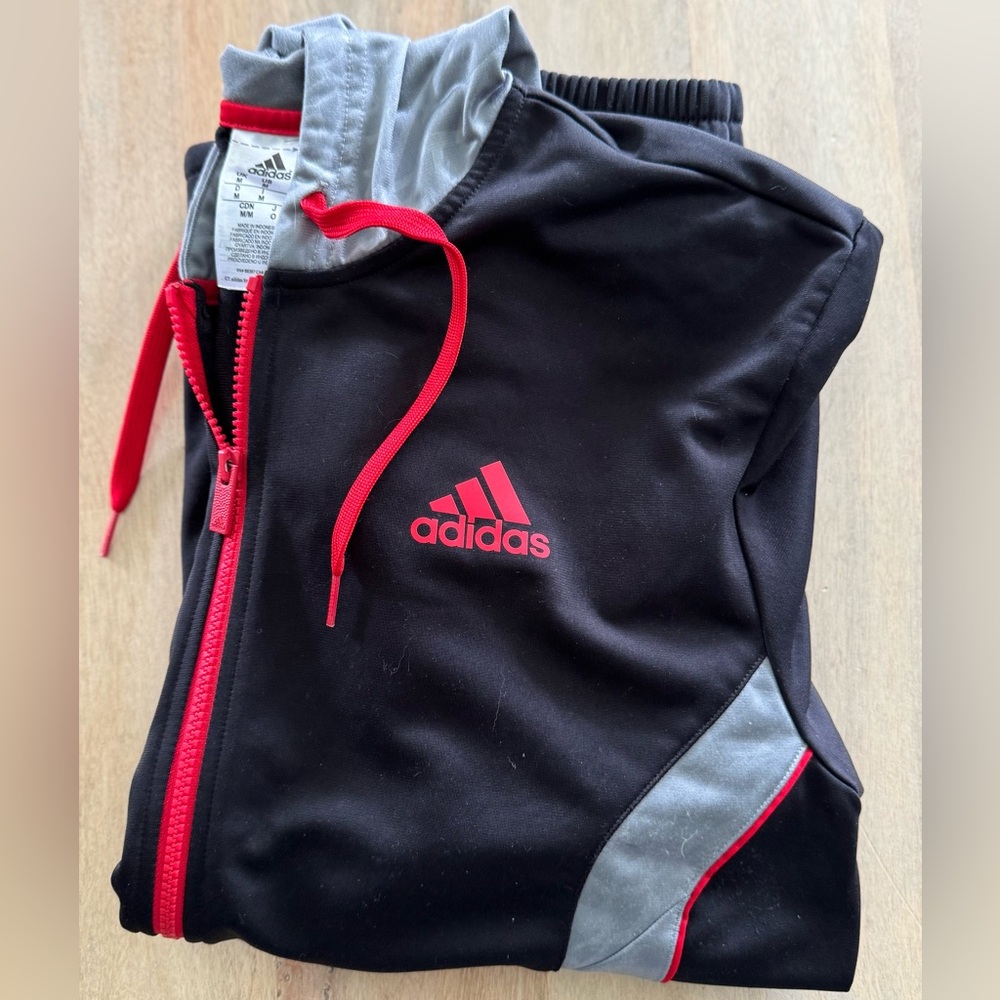 Men's Adidas Jersey Zip Up